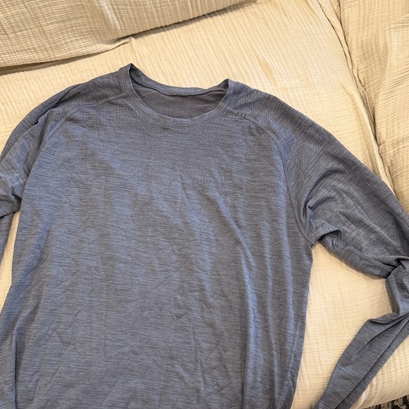Men’s grey, Lululemon Long Sleeve Shirt - Picture 1 of 5